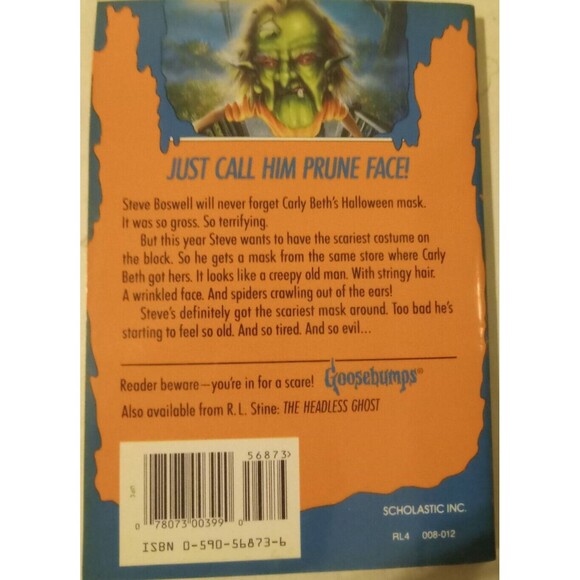 R.L. Stine's Goosebumps Book #36 The Haunted Mask II Preowned - Picture 2 of 7